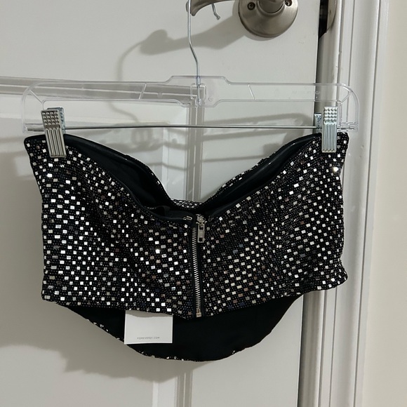 Forever 21 Sequin Tube Top - Picture 2 of 4
